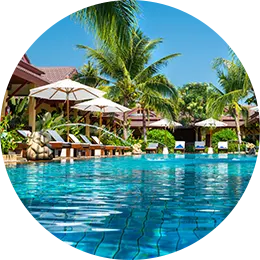 Luxury coastal resorts